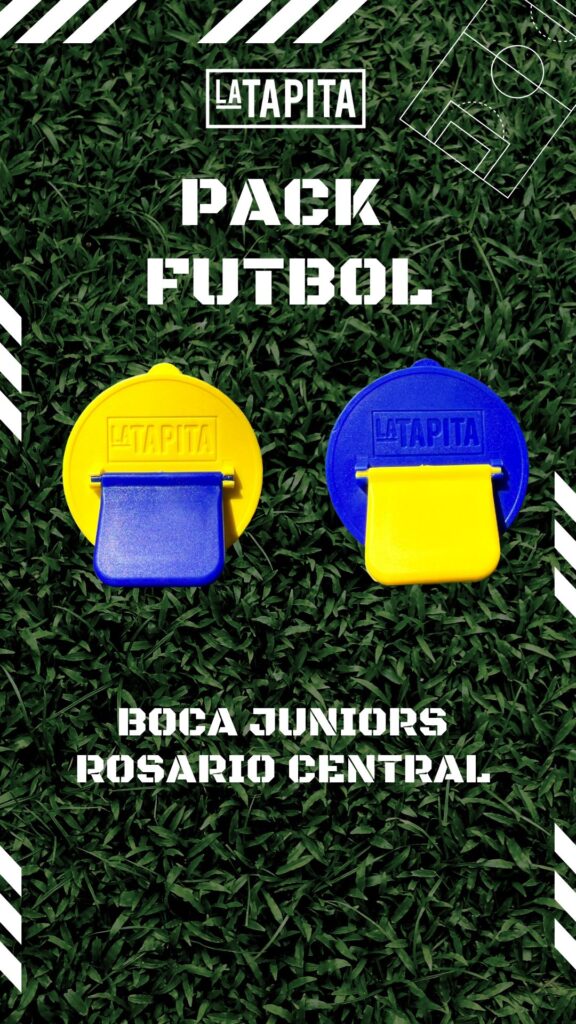 Pack FUTBOL - AZUL Y AMARILLO
