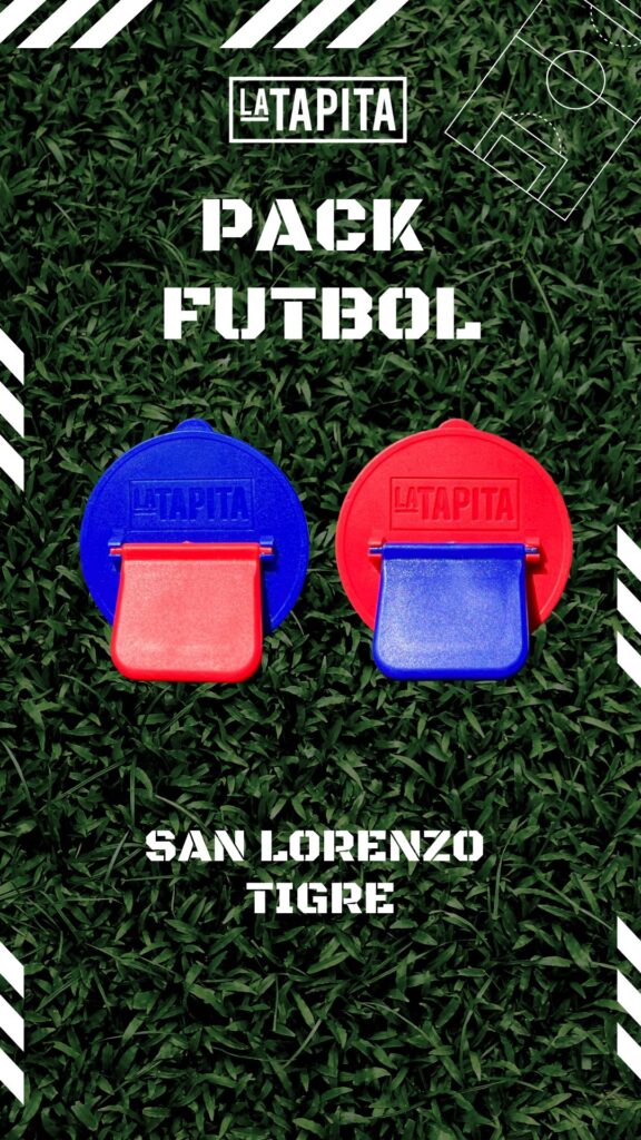 Pack FUTBOL - AZUL Y ROJO